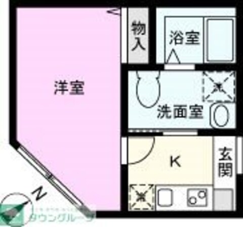 キャメルWARABIの物件間取画像